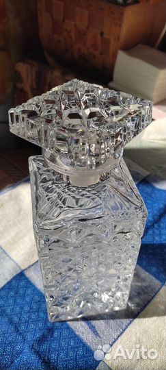 Штоф настоящий чешский хрусталь