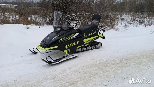 Мини-снегоход бурлак Азимут лонг 27 л.с