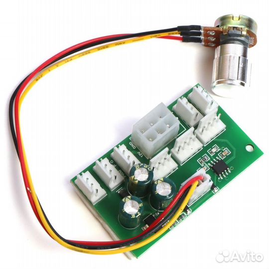 Реобас, шим регулятор оборотов вентилятора 12V