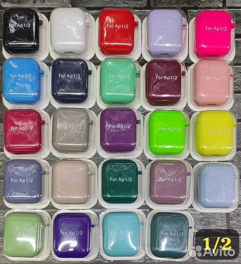 Чехлы силиконовые Аирподс оптом