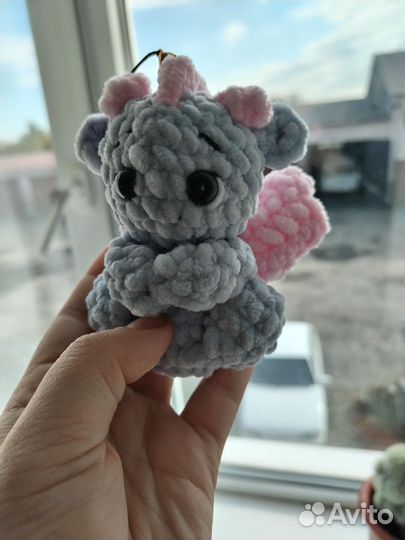 Вязаные брелки