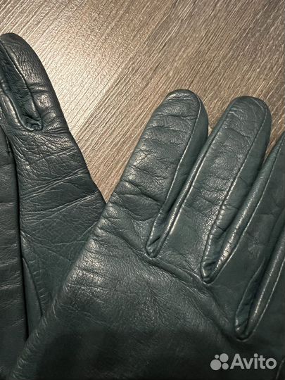 Перчатки женские кожаные 6.5 размер