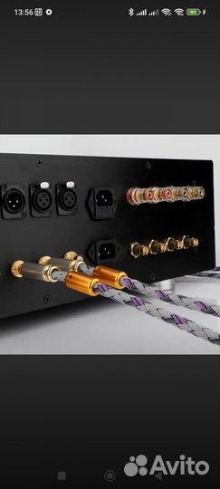 Межблочный кабель Accuphase rca 0.5-1 m