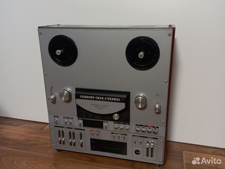 Катушечный магнитофон олимп 004