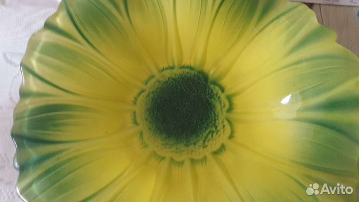 Вазы из цветного стекла СССР