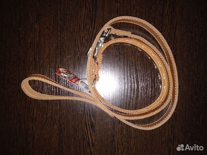 Ошейник для собаки с поводком