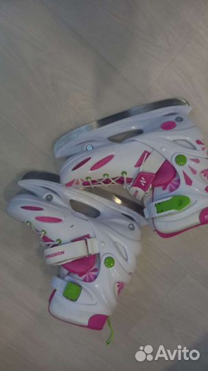 Коньки раздвижные 34 37