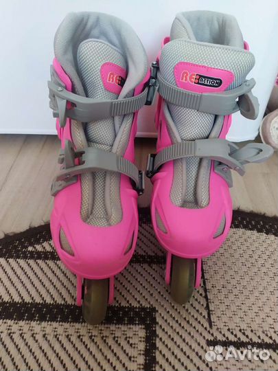 Роликовые коньки детские раздвижные