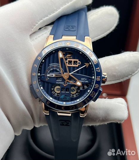 Часы Ulysse Nardin Executive El Toro Blue Gold