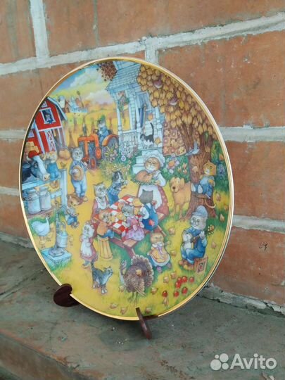 Тарелка коллекционная США