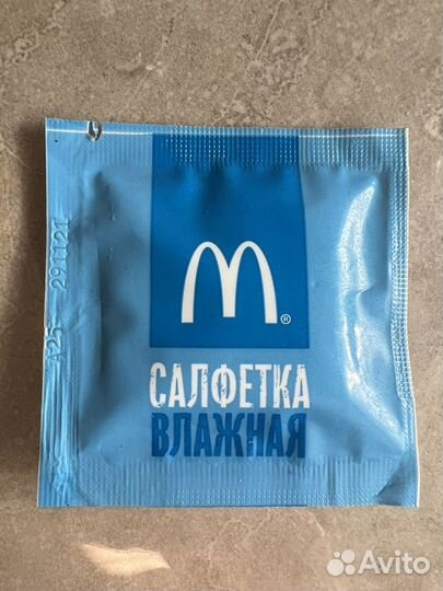 Салфетка влажная макдональдс