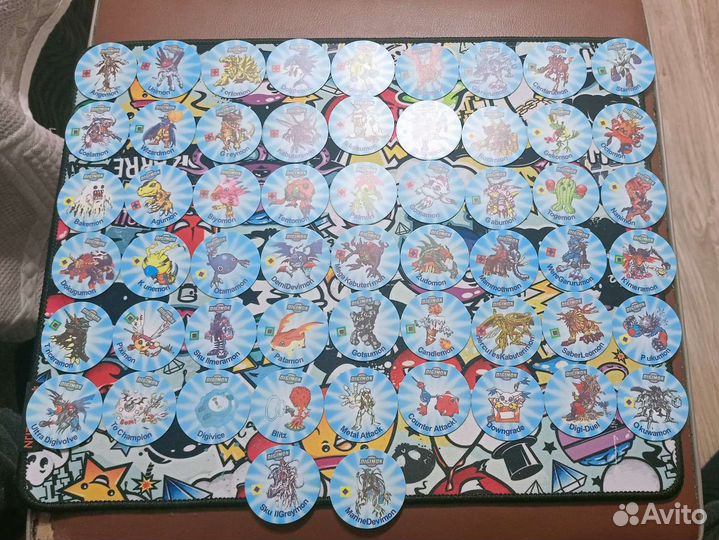Digimon фишки - вся коллекция