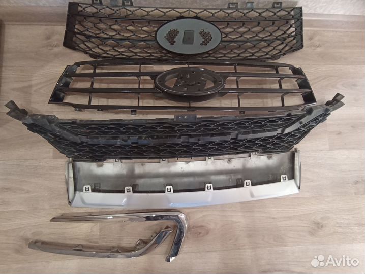 Решетка радиатора, пластик Vesta, Vesta Cross