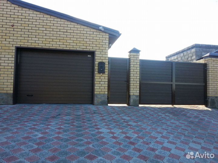 Секционные ворота для автомоек и сто