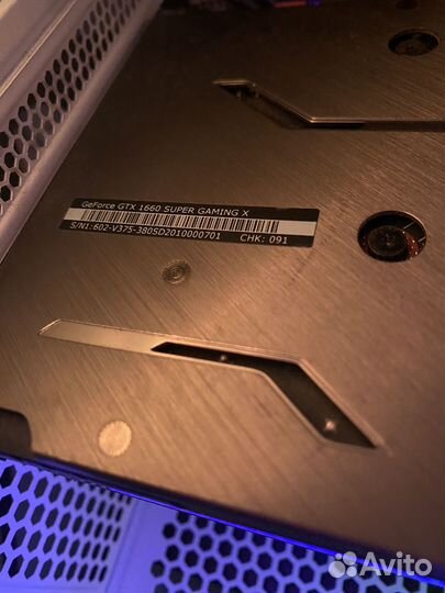 Видеокарта MSI GTX1660 Super 6 GB