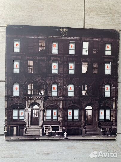 Рок Led Zeppelin Physical Graffiti 2LP 1979 год