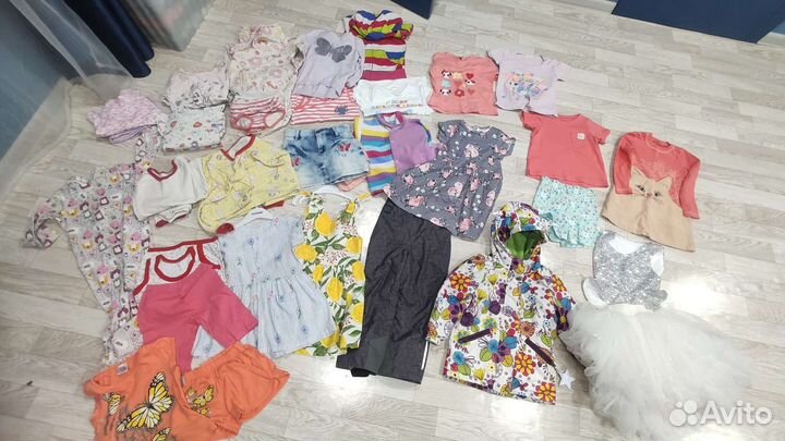 Одежда и обувь на девочку 98-110 пакетом