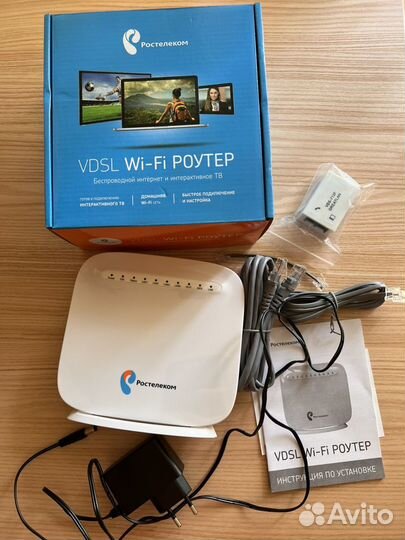 Wi-Fi vdsl роутер Ростелеком