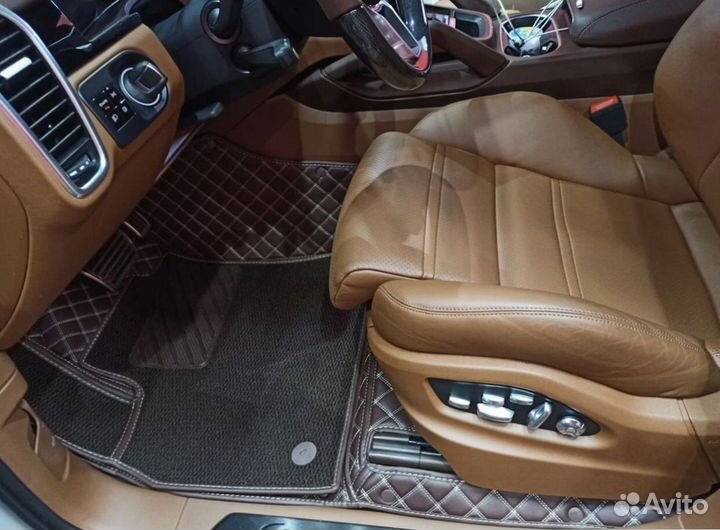 Коврики на заказ на porshe cayenne