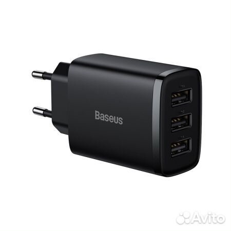 Зарядное устройство baseus Compact Charger 3U 3USB