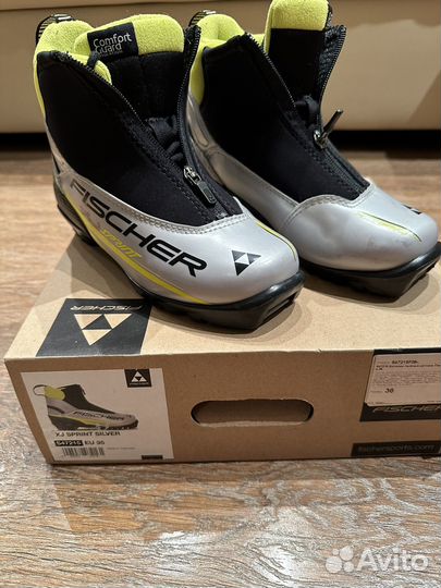 Лыжные ботинки fischer 36 р