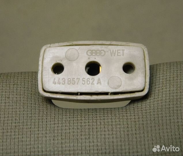 Козырек солнцезащитный Audi 80 B3 (недочеты)