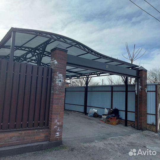 Навес для дома