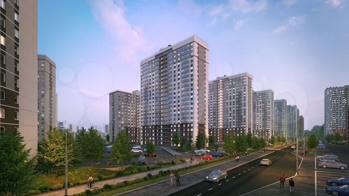 4-к. квартира, 82,2 м², 16/22 эт.