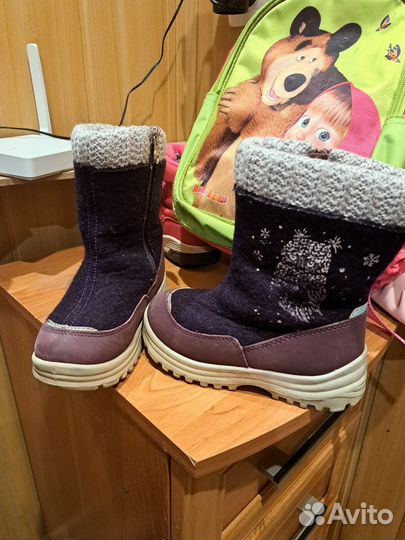 Валенки котофей для девочки 28