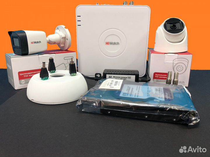 Камера видеонаблюдения купольная уличная