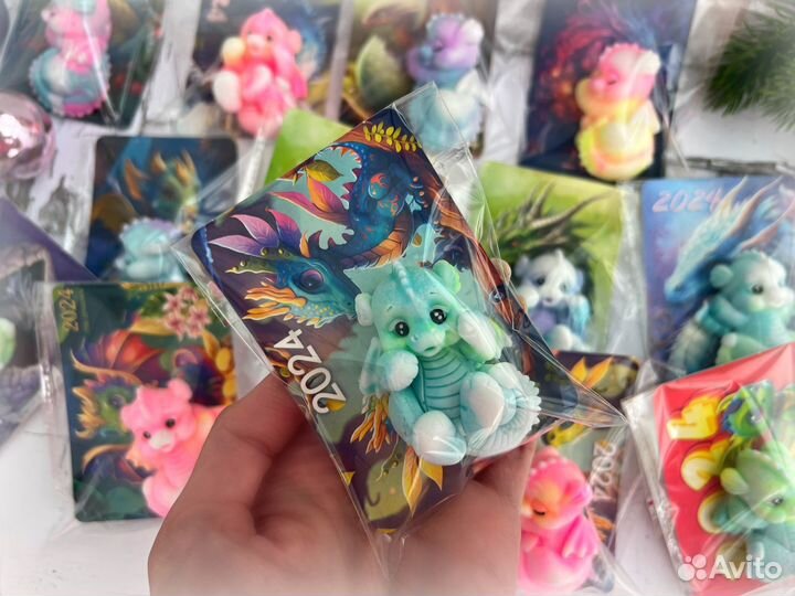 Мыло ручной работы Дракончики