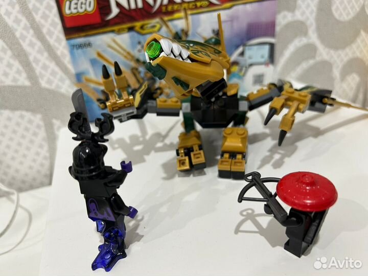 Lego Ninjago 70666 Золотой дракон