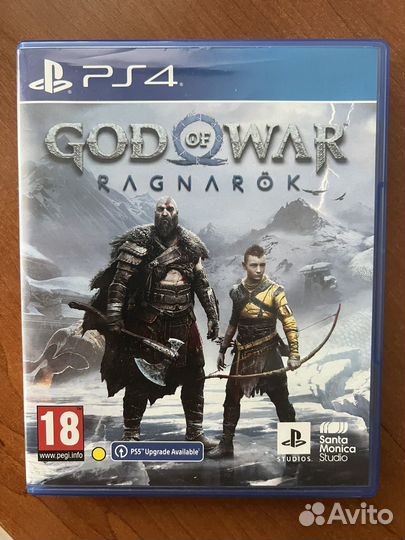 Игра для приставки God of War Рагнарек