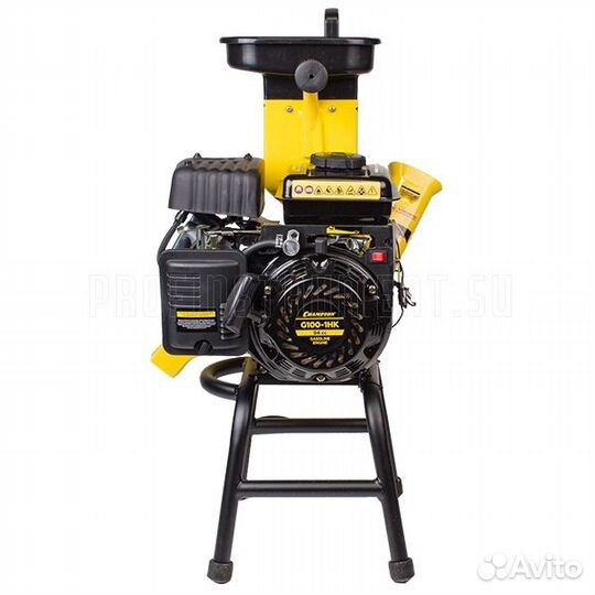 Измельчитель веток бензиновый champion SC2818