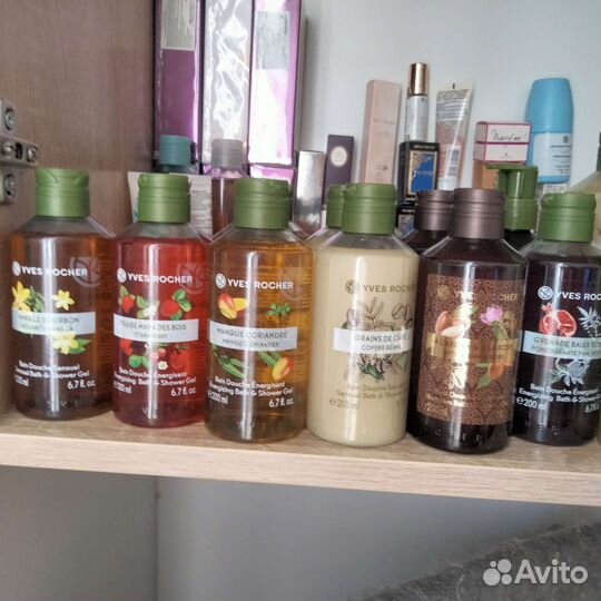 Гели для душа Ив Роше 200мл и 400мл в наличии