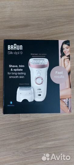 Эпилятор braun silk epil 9 sensor SMART