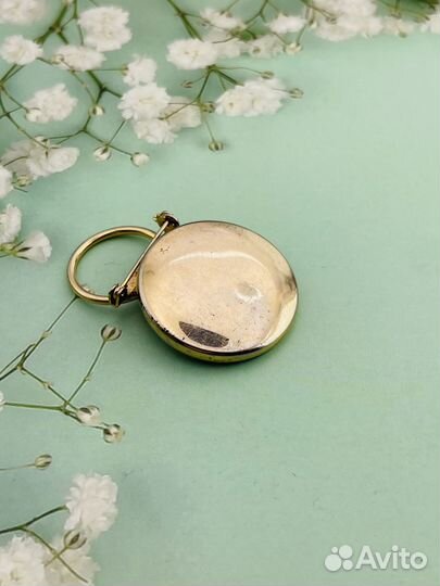 Винтажная дресс клип брошь 70 гг США Б30 Д