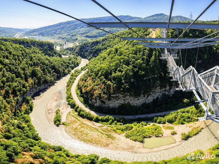 Экскурсия — Сочи — Путь квершинам «Розы Хутор»: лу