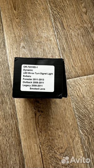 Повторители поворотника на subaru