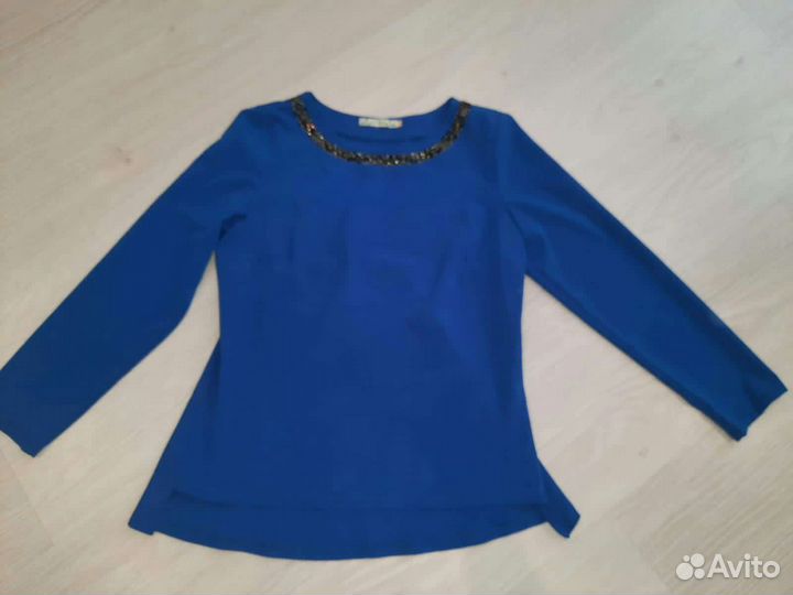 Блузка кофточка р 44/46+серьги