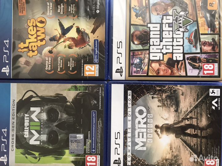 Новые Диски на ps4/ps5