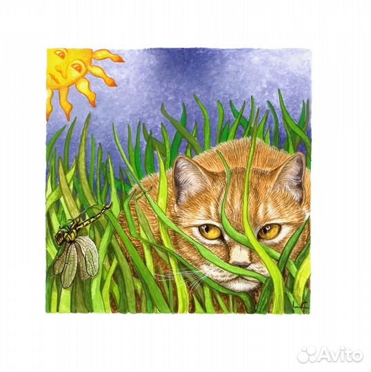 Постеры-коты - стильные работы из Италии