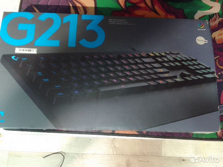 Игровая клавиатура logitech g213