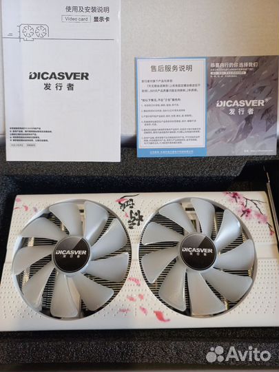 Видеокарта rx580 8gb