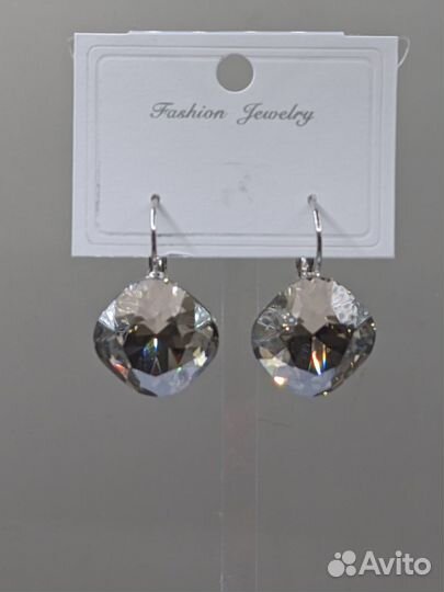 Шикарный комплект серьги и кольцо