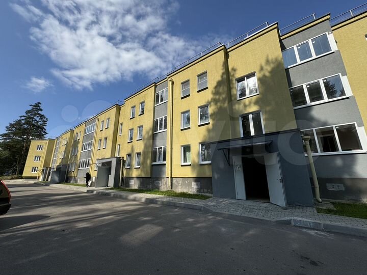 2-к. квартира, 53,8 м², 3/3 эт.