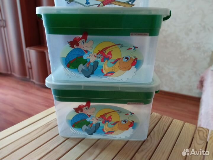 Контейнер пластиковый для мелочей 4 шт