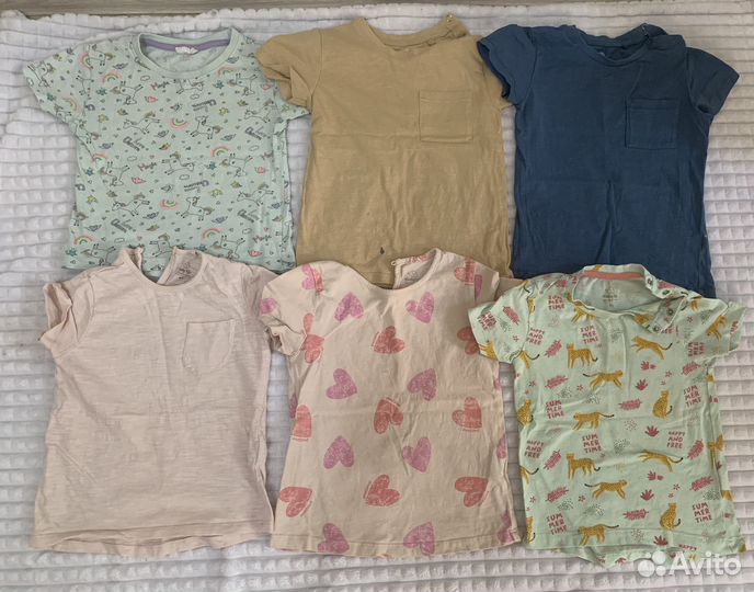 Детские вещи на девочку пакетом 86 92 в садик