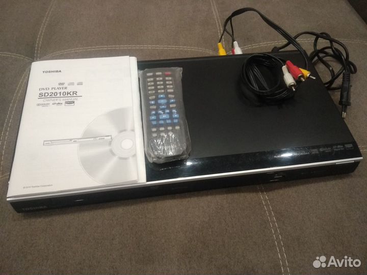 DVD плеер SD 201KR toshiba