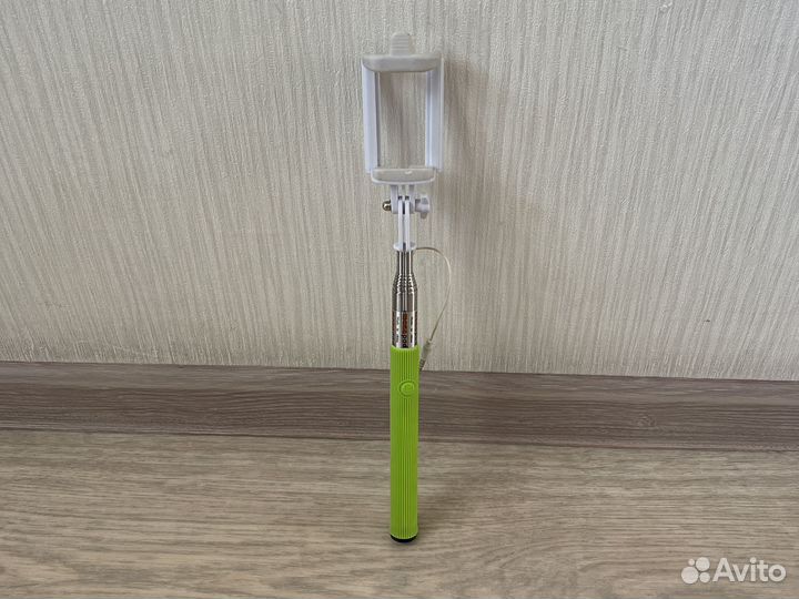 Селфи палка для айфона проводная